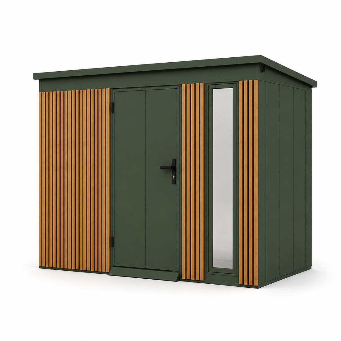Tool Shed with slats 2,86x1,86 (m)