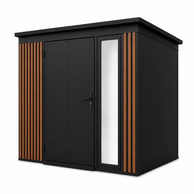 Tool Shed with slats 2,36x1,86 (m)