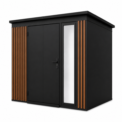 Tool Shed with slats 2,36x1,86 (m)