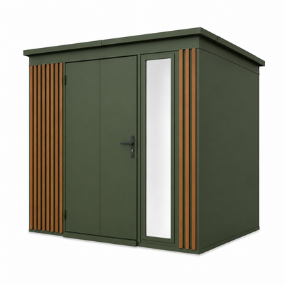 Tool Shed with slats 2,36x1,86 (m)