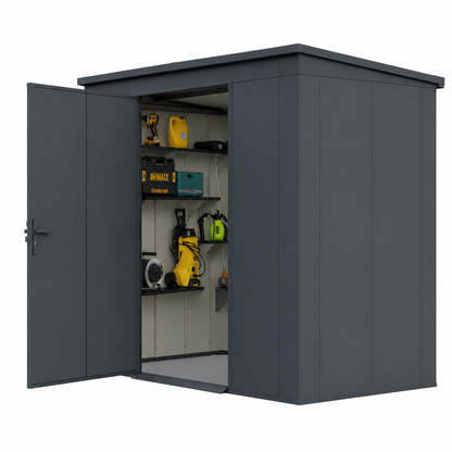 Tool Shed with slats 2,86x1,86 (m)