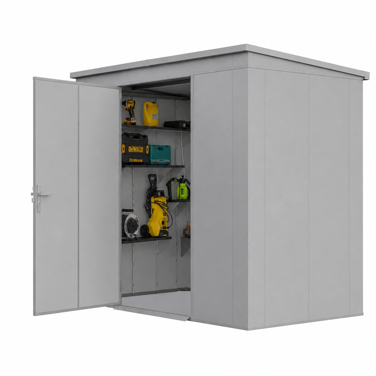 Tool Shed with slats 2,86x1,86 (m)
