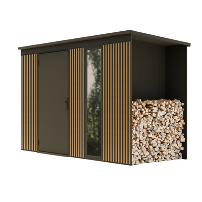 LAMELO INTEGRATED WOODSHED 2,86x1,36 (m)