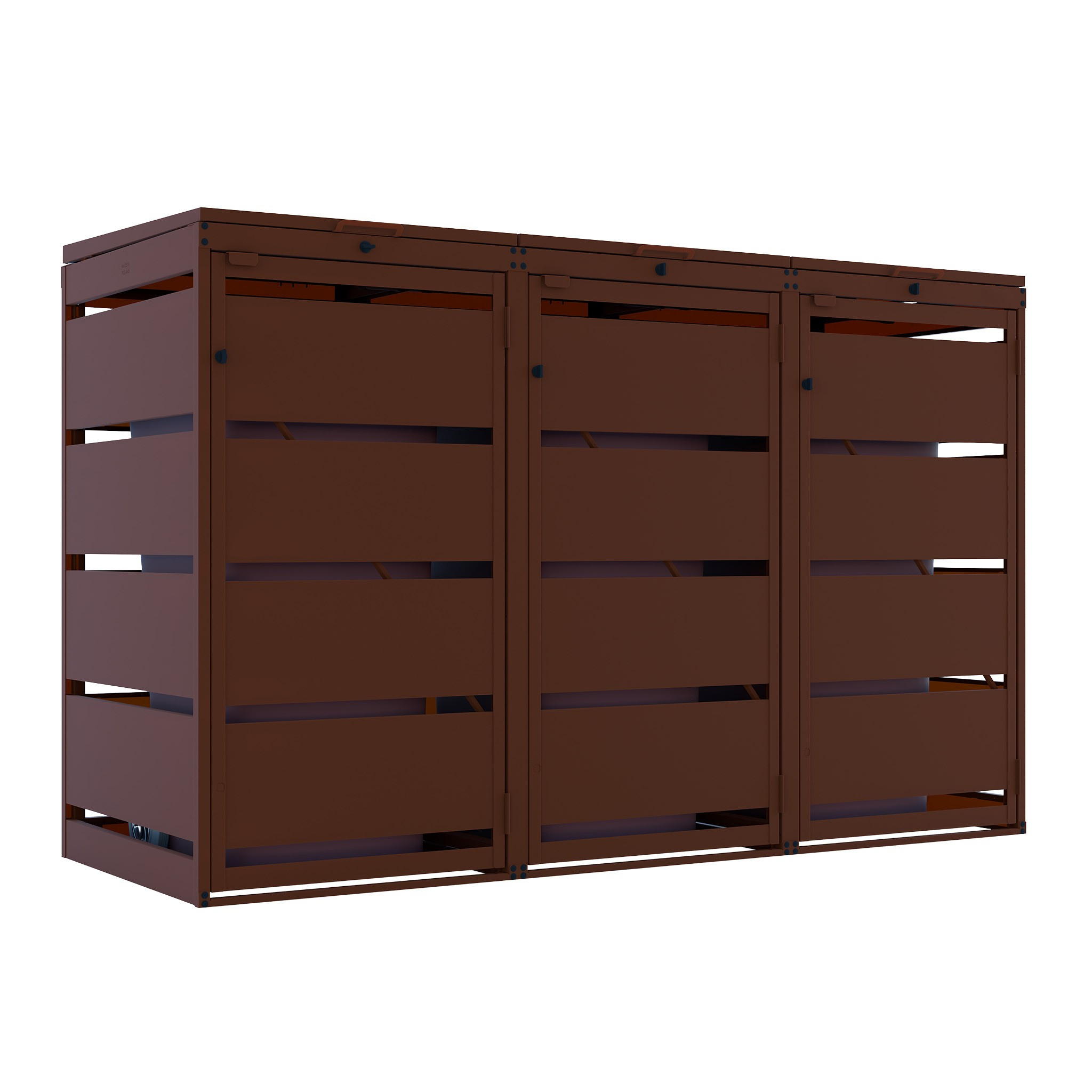 Mülltonnenboxen Qbox120- 3