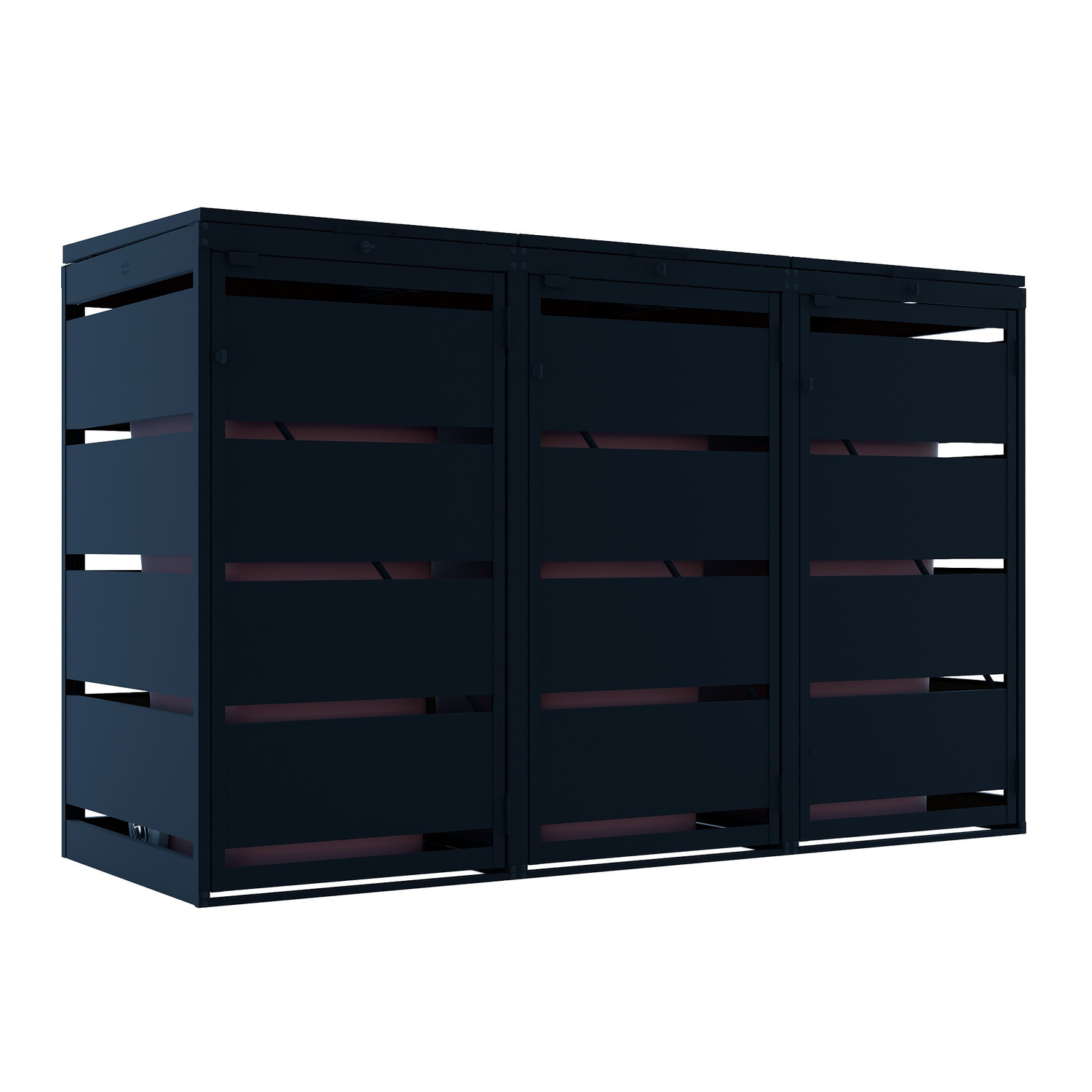 Mülltonnenboxen Qbox120- 3