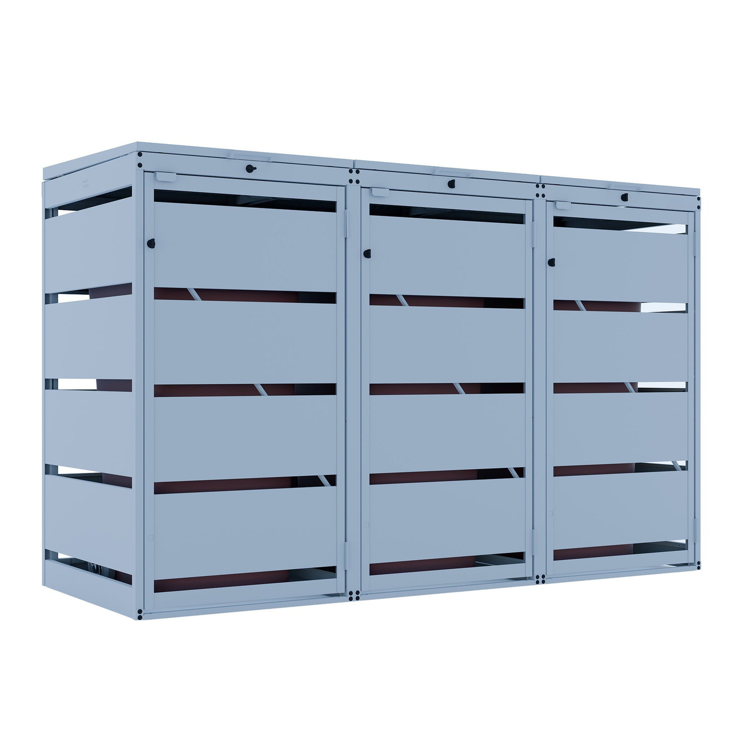 Mülltonnenboxen Qbox120- 3