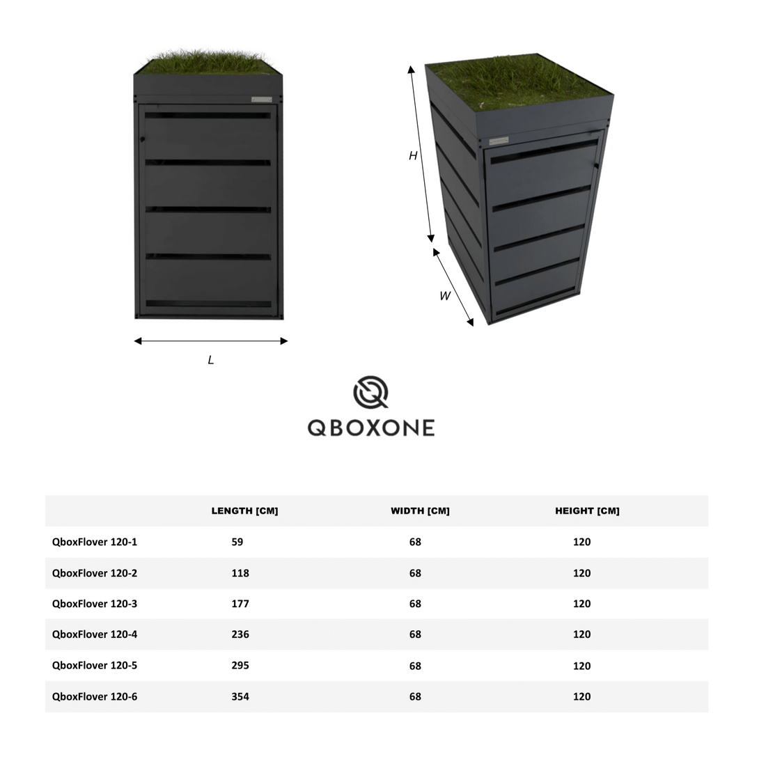 Cache-poubelle QboxFlover120 -1