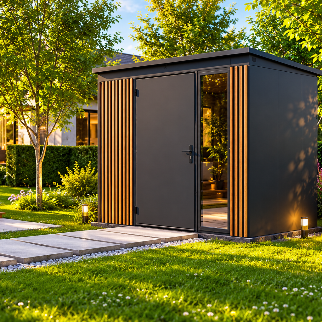 Tool Shed with slats 2,86x1,86 (m)