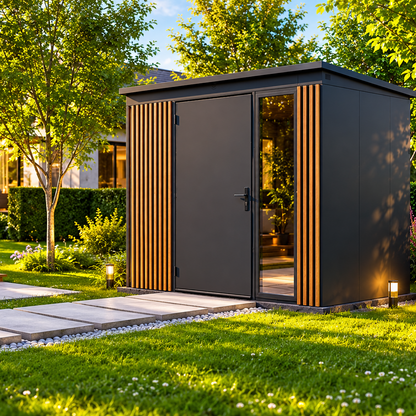 Tool Shed with slats 2,86x1,86 (m)