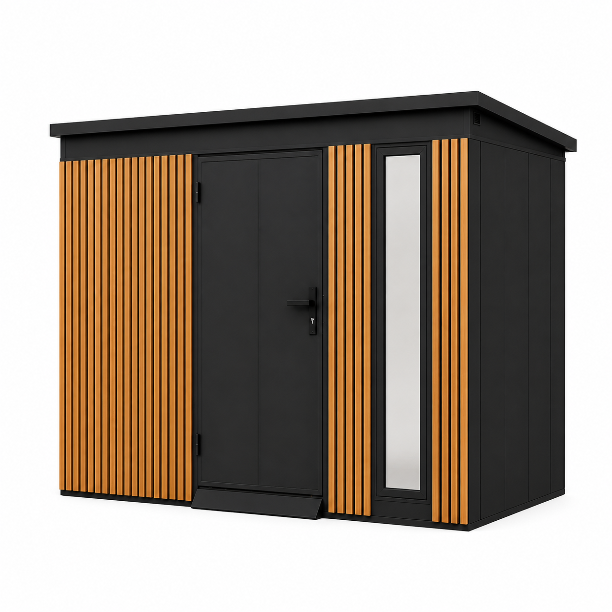 Tool Shed with slats 2,86x2,36 (m)